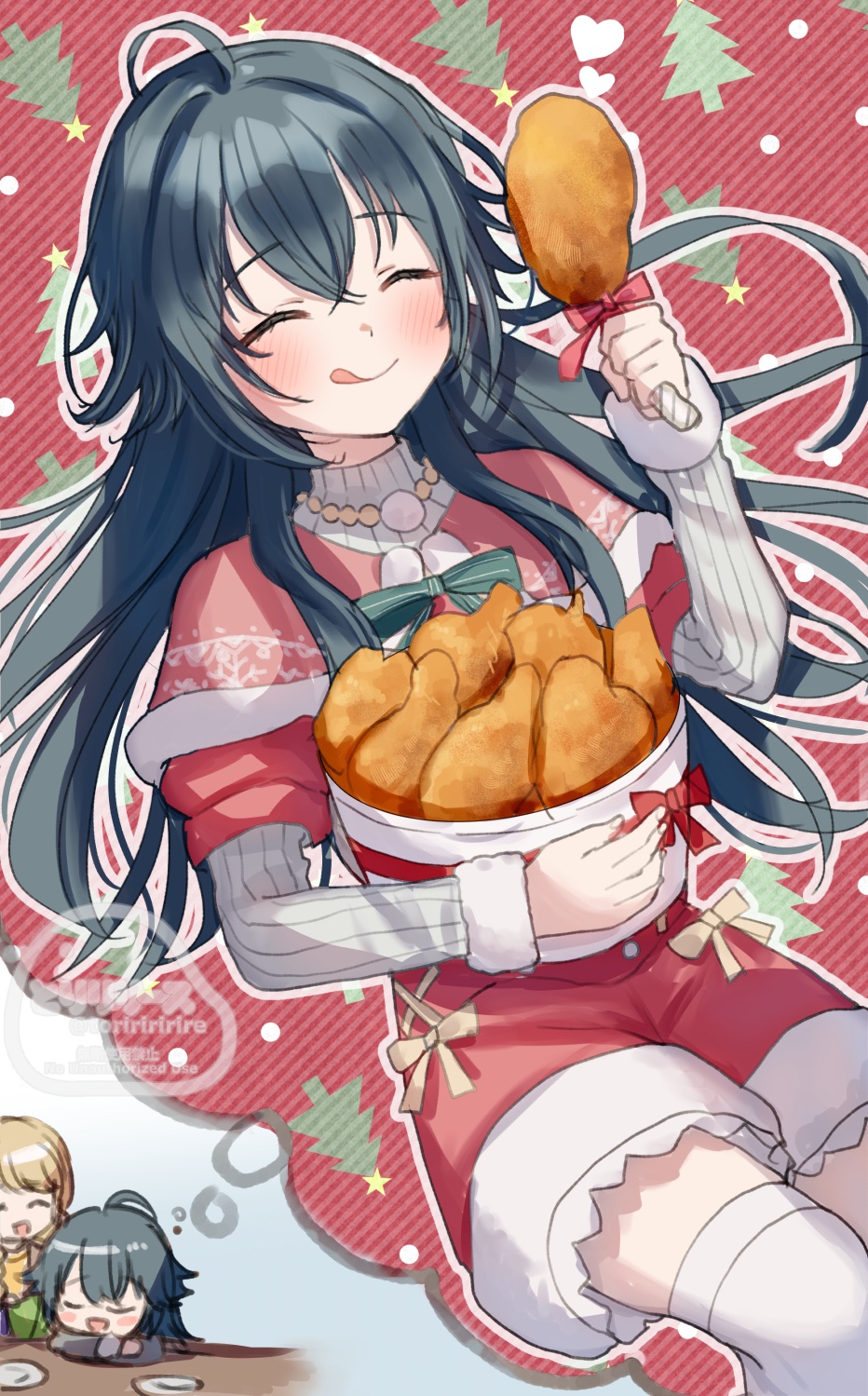 Fujita Kotone (Christmas) Rule 34 Image
