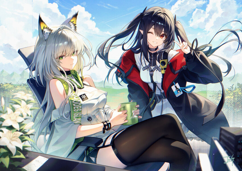 Closure (Arknights) Rule 34 Image