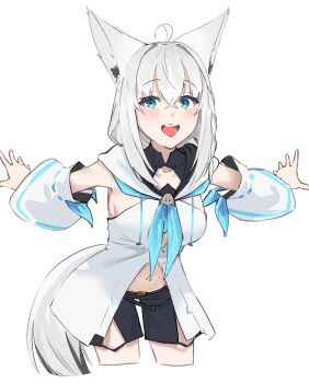 Shirakami Fubuki (1st Costume) Rule 34 Image