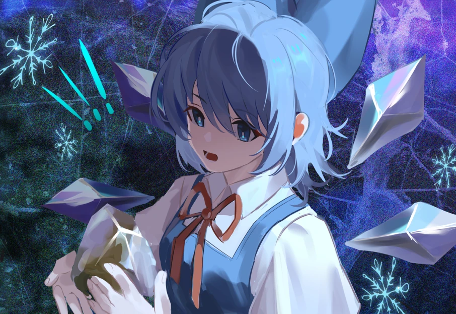 Cirno (Touhou) Rule 34 Image