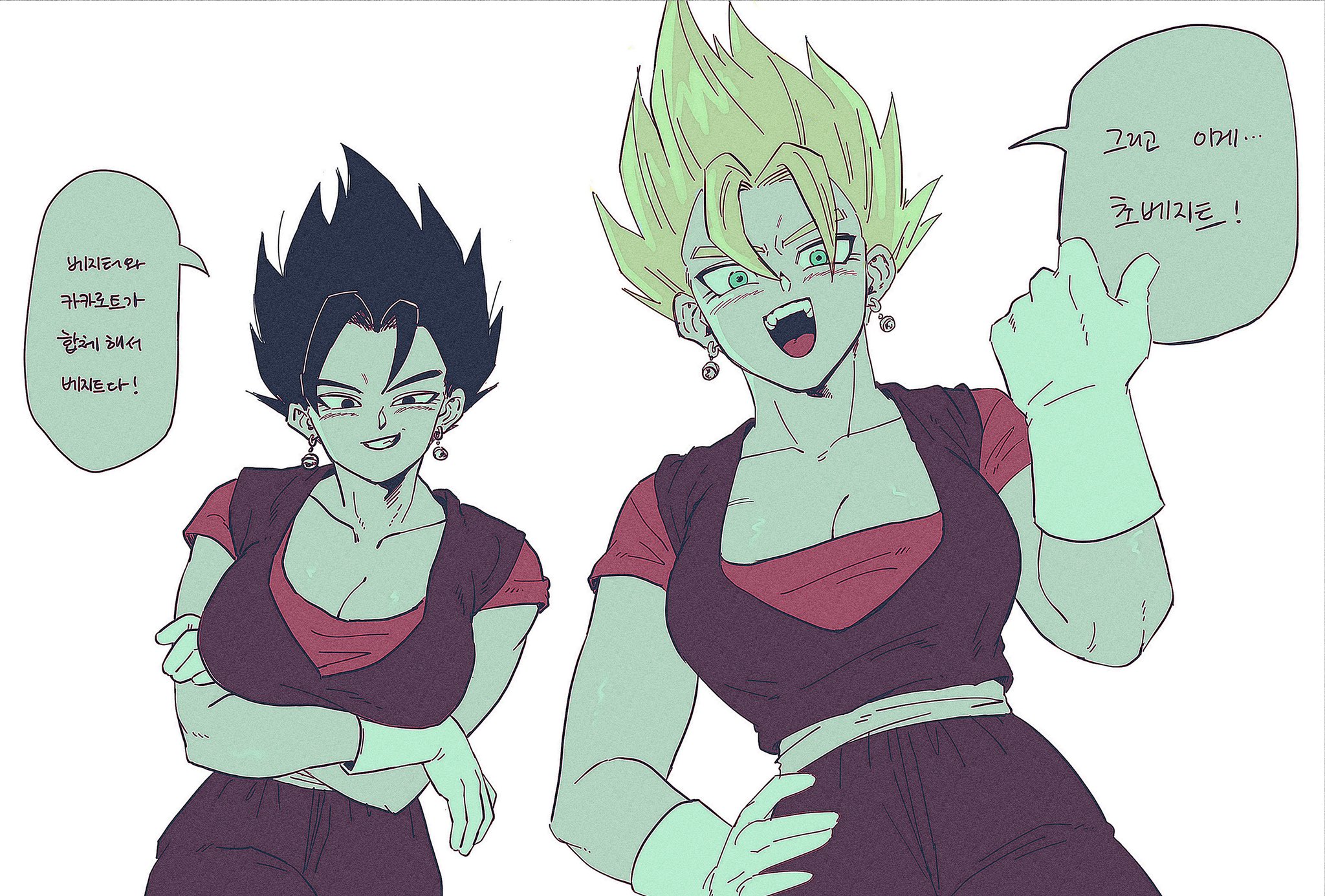Vegetto (Dragon Ball) Rule 34 Image