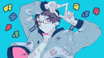 Blue Background Rule 34 Image