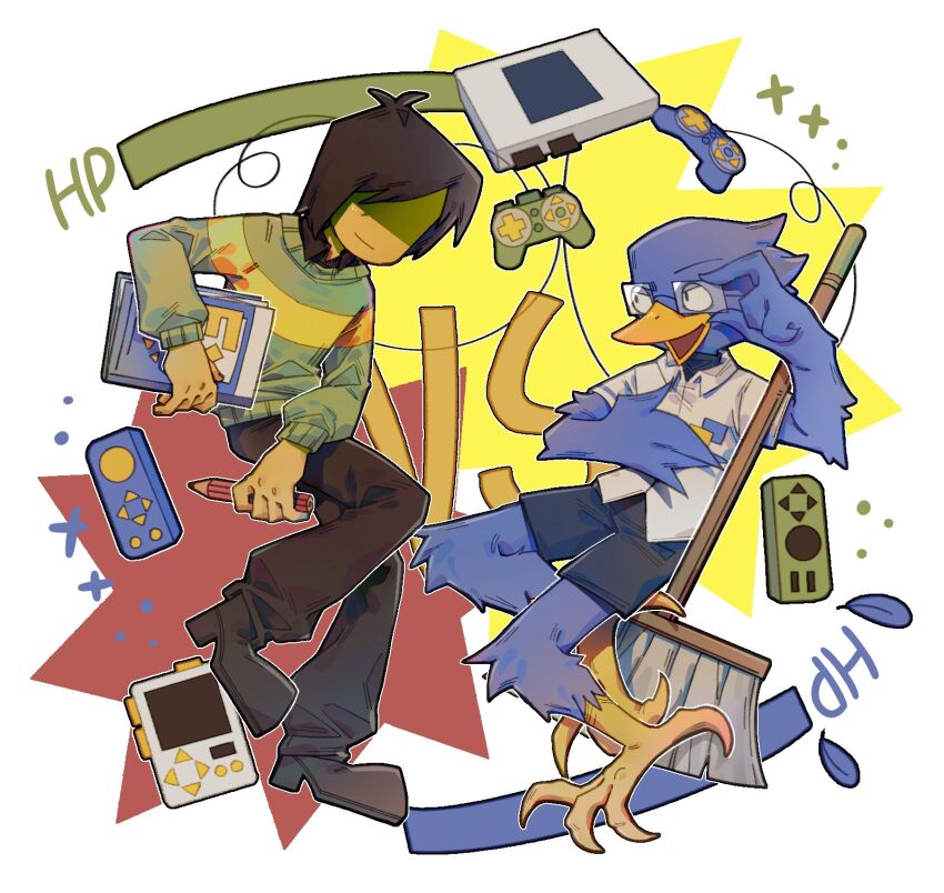 Kris (Deltarune) Rule 34 Image