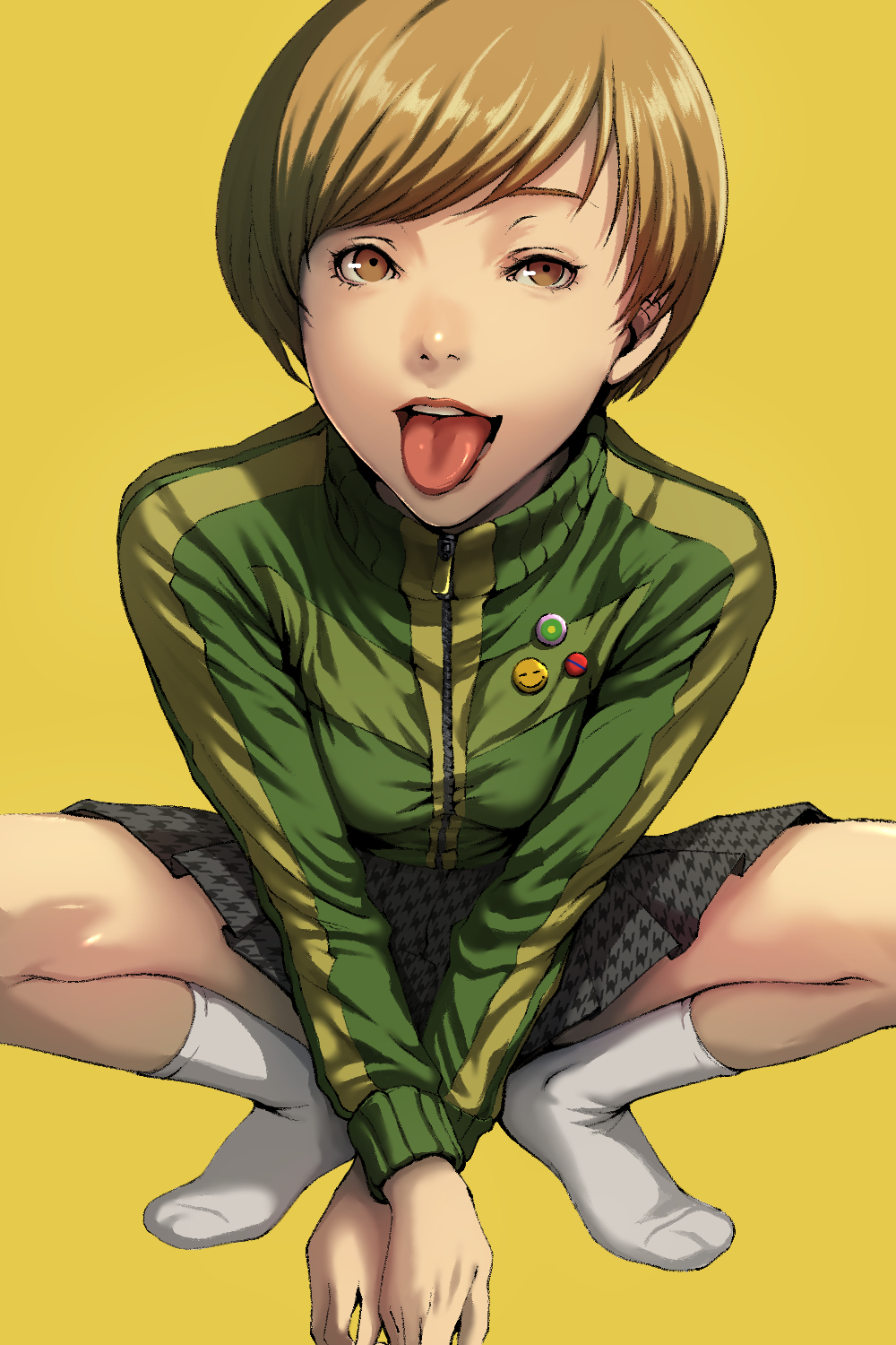 Satonaka Chie (Persona) Rule 34 Image