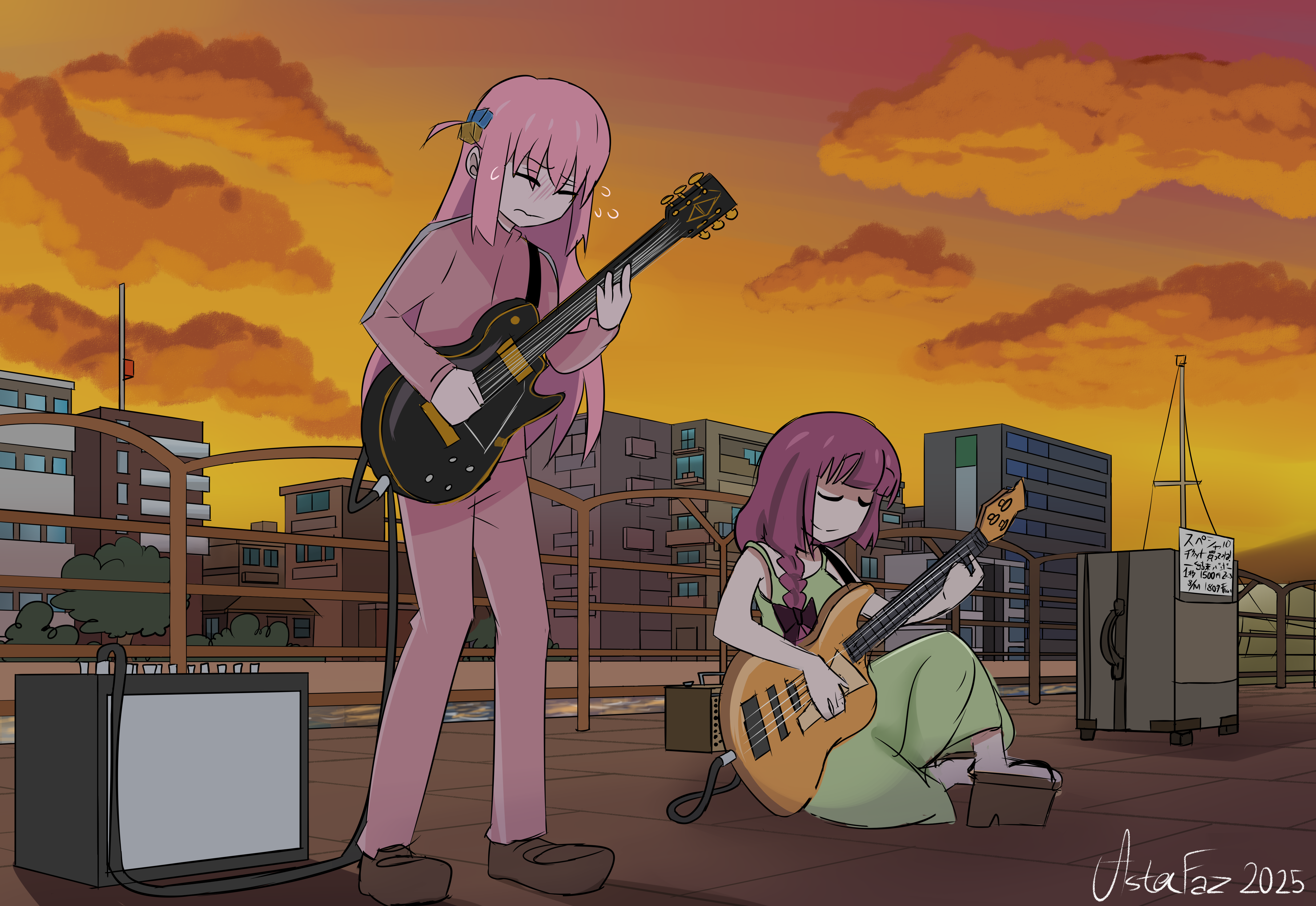 Gotoh Hitori (Bocchi The Rock!) Rule 34 Image