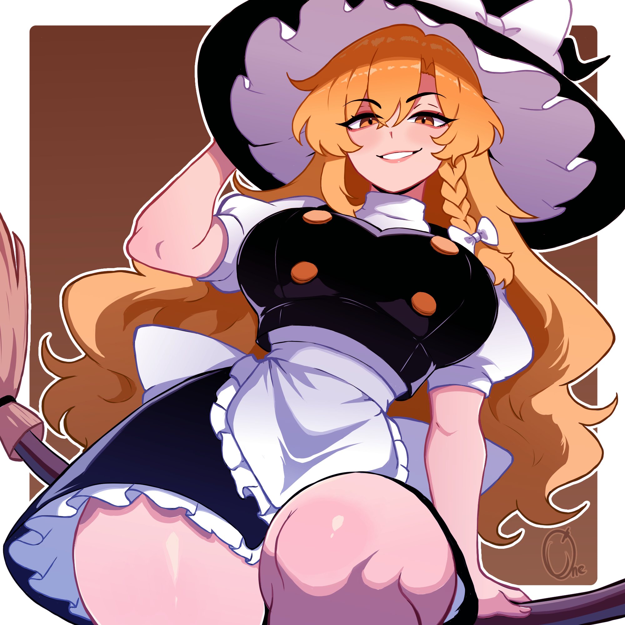 Kirisame Marisa (Touhou) Rule 34 Image