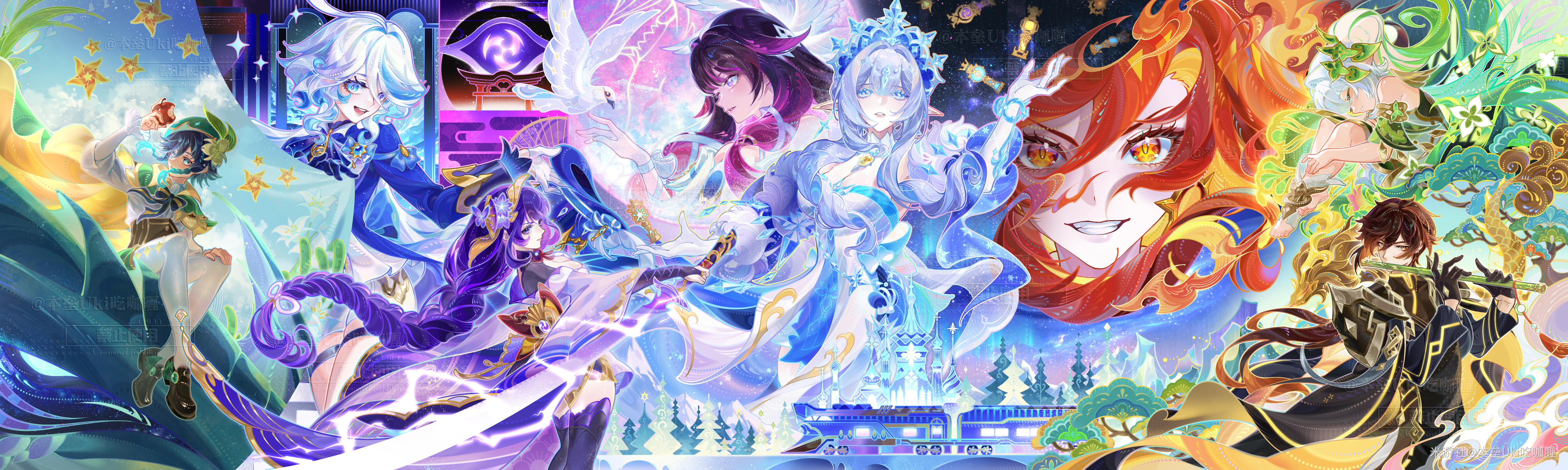 Anastasya Feodorovna Snezhnaya (Genshin Impact) Rule 34 Image