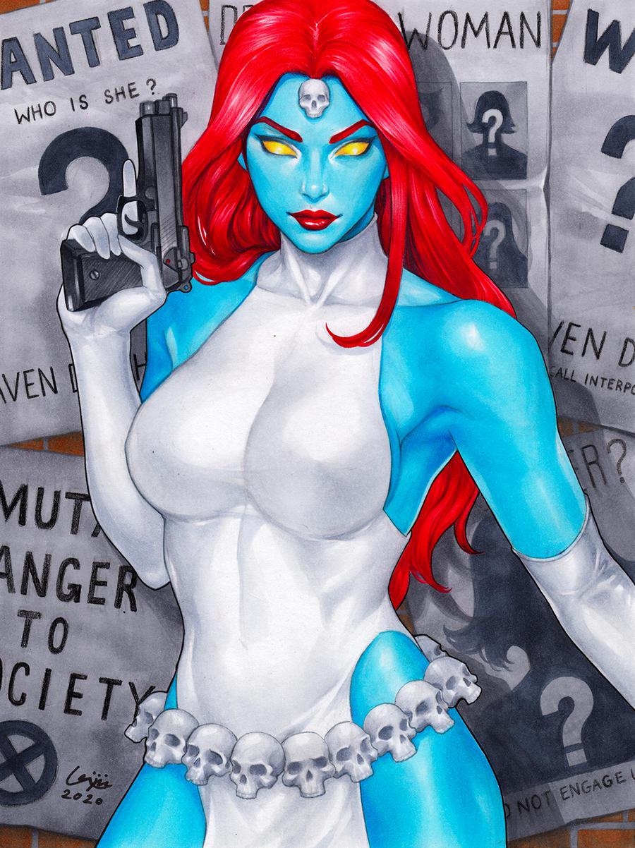 Mystique (Marvel) Rule 34 Image