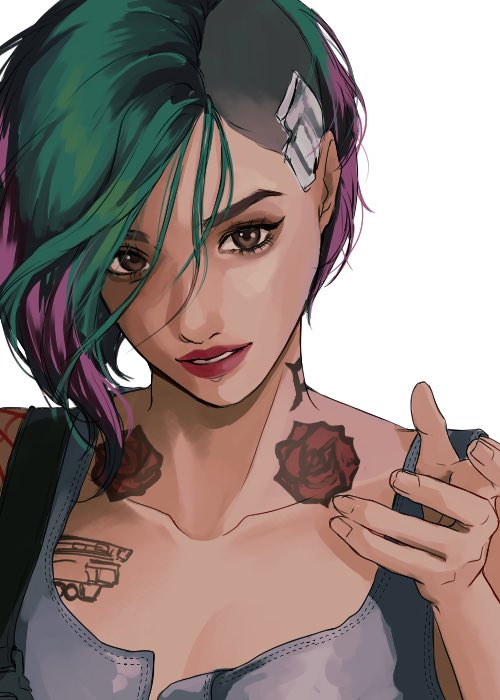 Judy Alvarez (Cyberpunk (Series)) Rule 34 Image