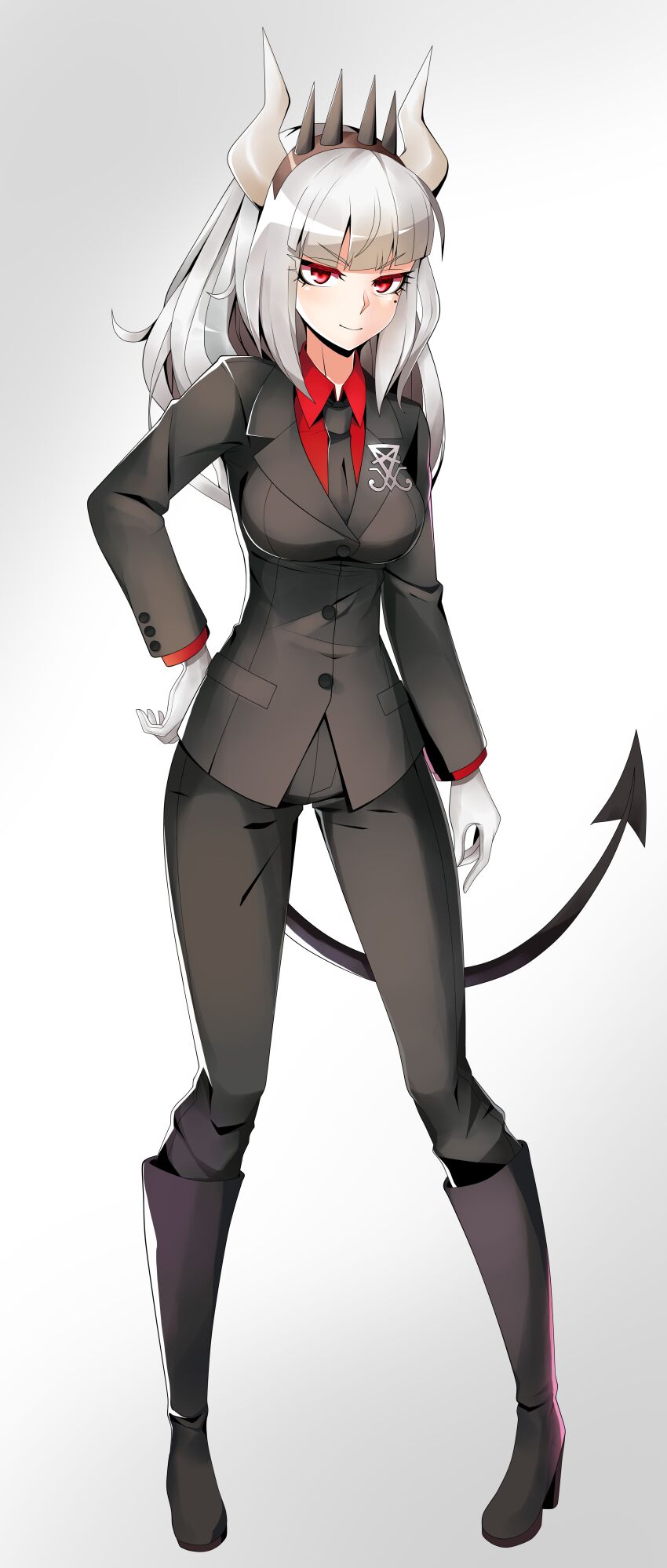 Lucifer (Helltaker) Rule 34 Image