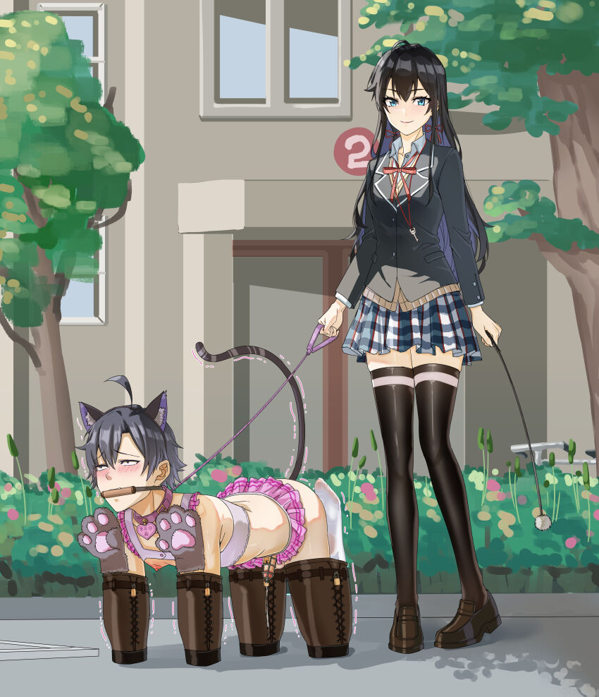 Hikigaya Hachiman (Yahari Ore No Seishun Lovecome Wa Machigatteiru.) Rule 34 Image