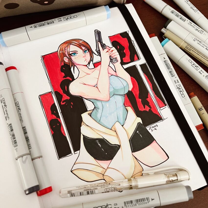 Jill Valentine (Resident Evil) Rule 34 Image