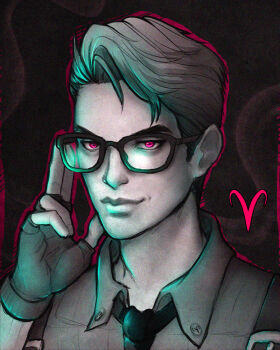Adjusting Eyewear Rule 34 Image