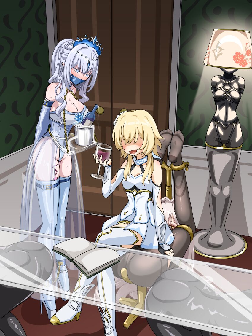 Anastasya Feodorovna Snezhnaya (Genshin Impact) Rule 34 Image
