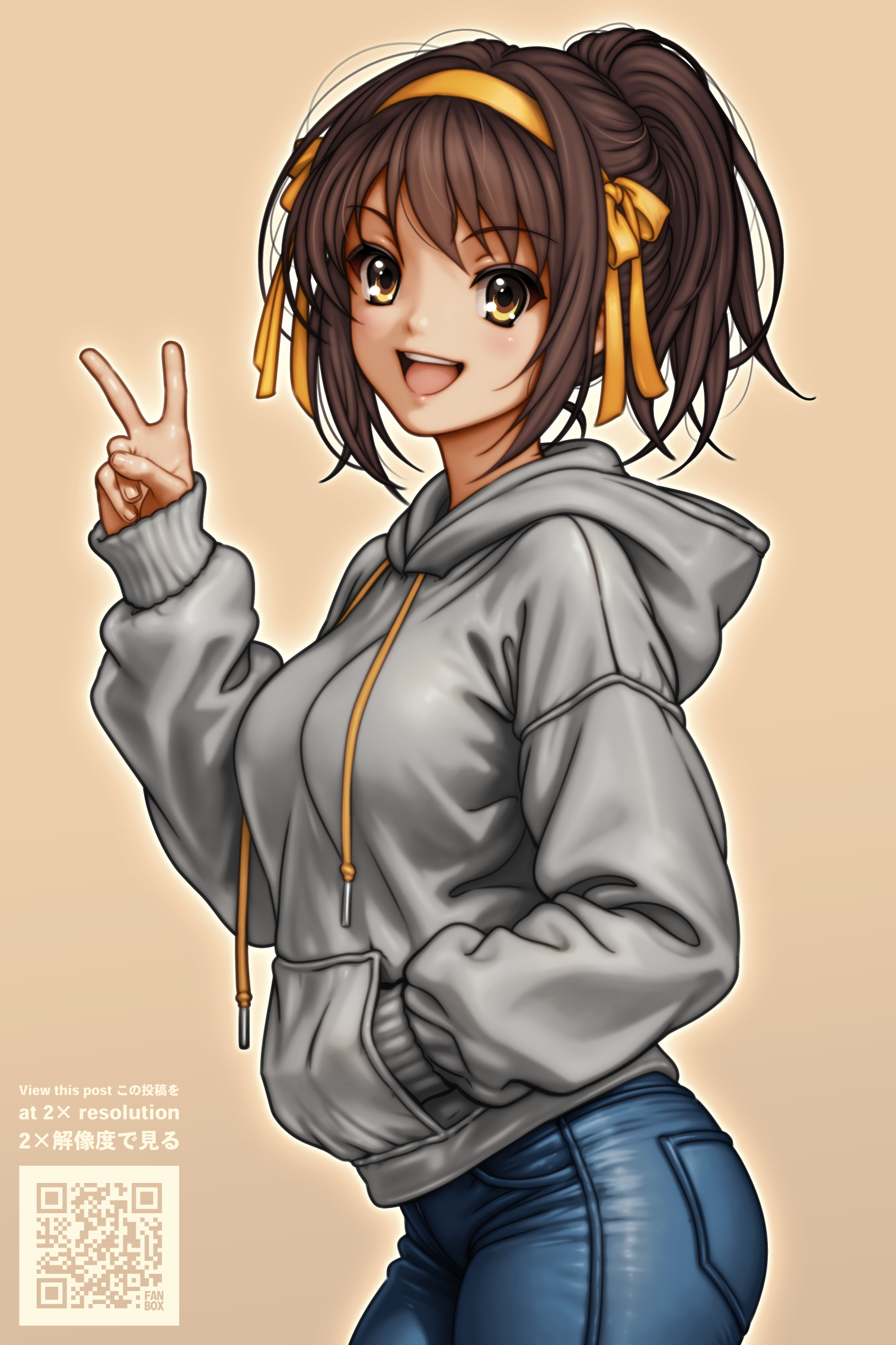 Suzumiya Haruhi (Suzumiya Haruhi No Yuuutsu) Rule 34 Image