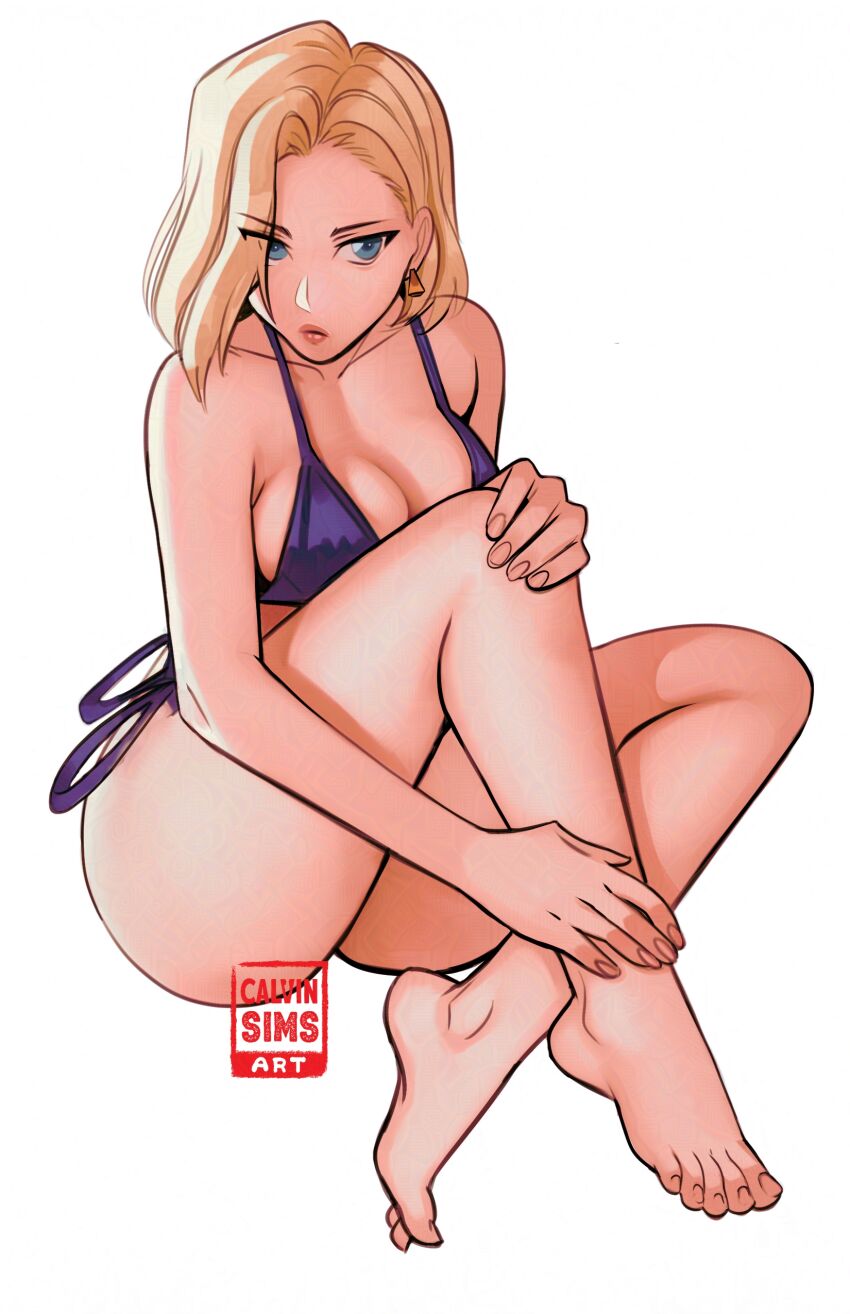 Android 18 (Dragon Ball) Rule 34 Image