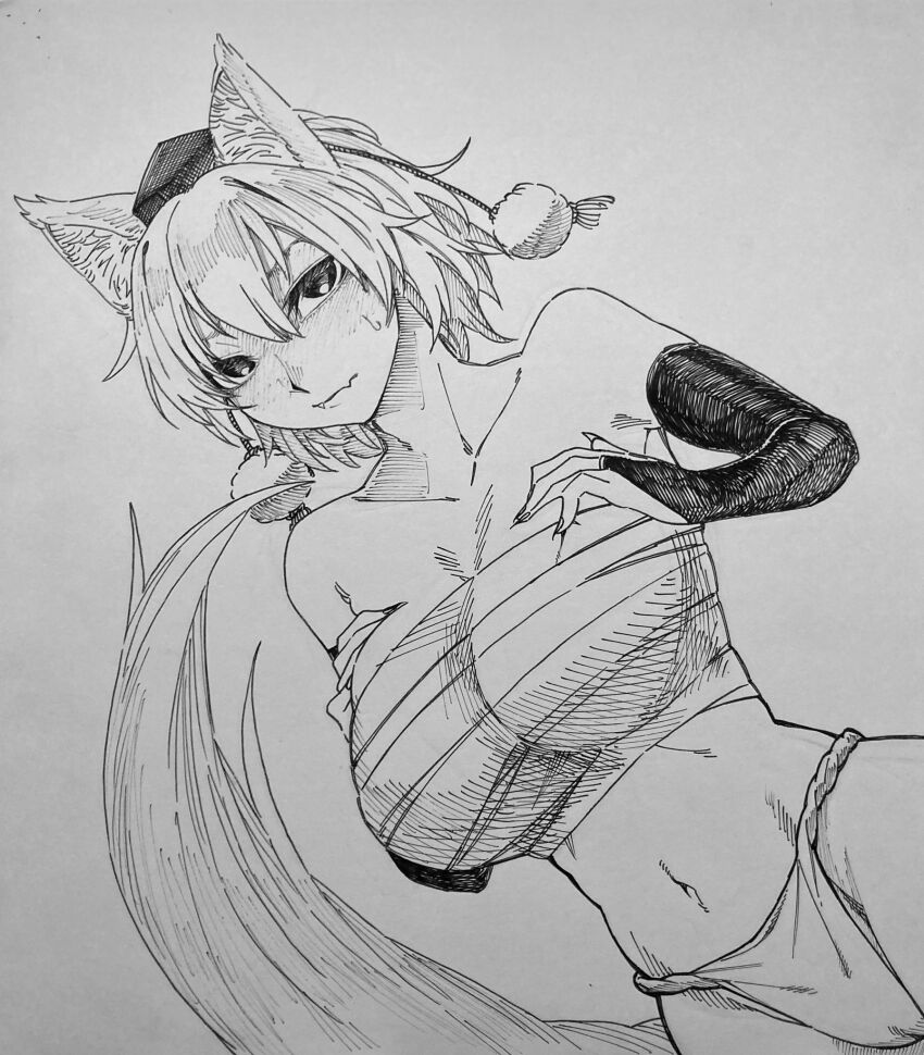 Inubashiri Momiji (Touhou) Rule 34 Image