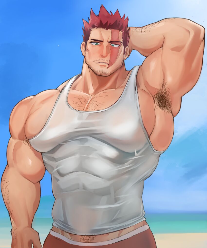 Endeavor (Boku No Hero Academia) Rule 34 Image