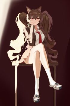 Angelina (Arknights) Rule 34 Image