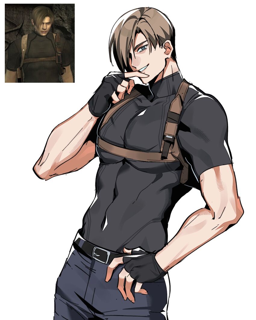 Leon S. Kennedy (Resident Evil) Rule 34 Image
