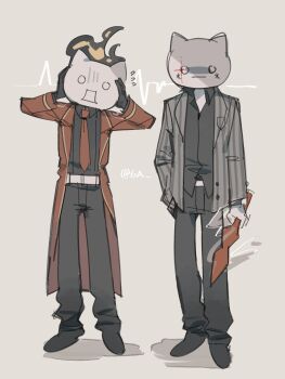 Cat Helmet Couple (Meme) Rule 34 Image