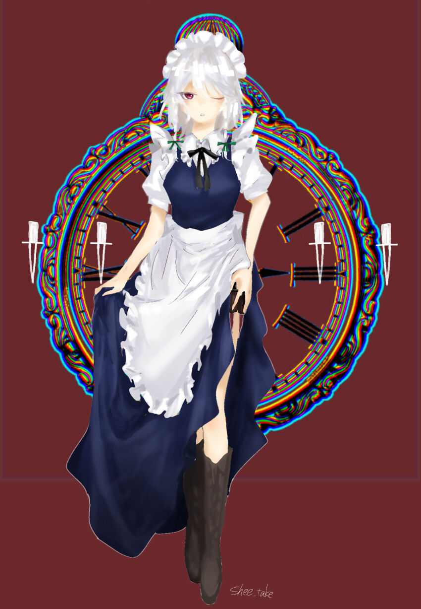Izayoi Sakuya (Touhou) Rule 34 Image
