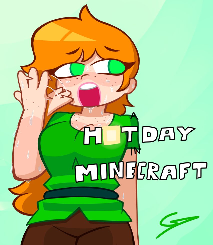 Alex (Minecraft) Rule 34 Image