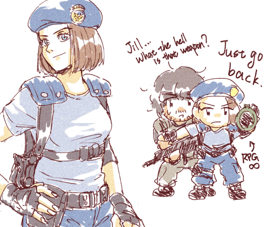 Carlos Oliveira (Resident Evil) Rule 34 Image
