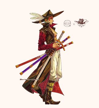 Dracule Mihawk (Cosplay) Rule 34 Image