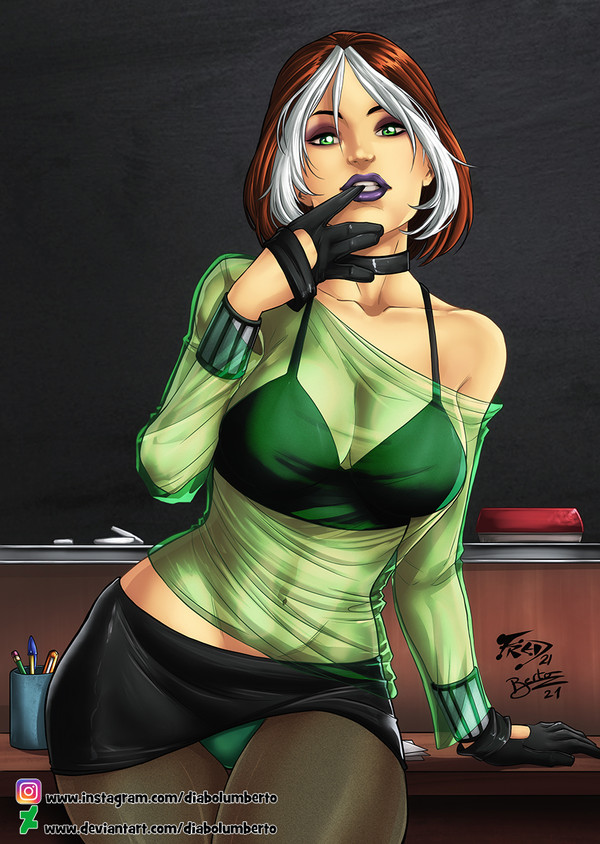 Rogue (X-Men) Rule 34 Image