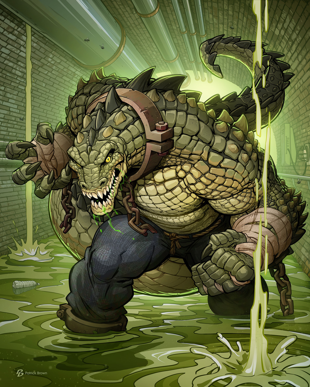 Killer Croc (Batman (Series)) Rule 34 Image