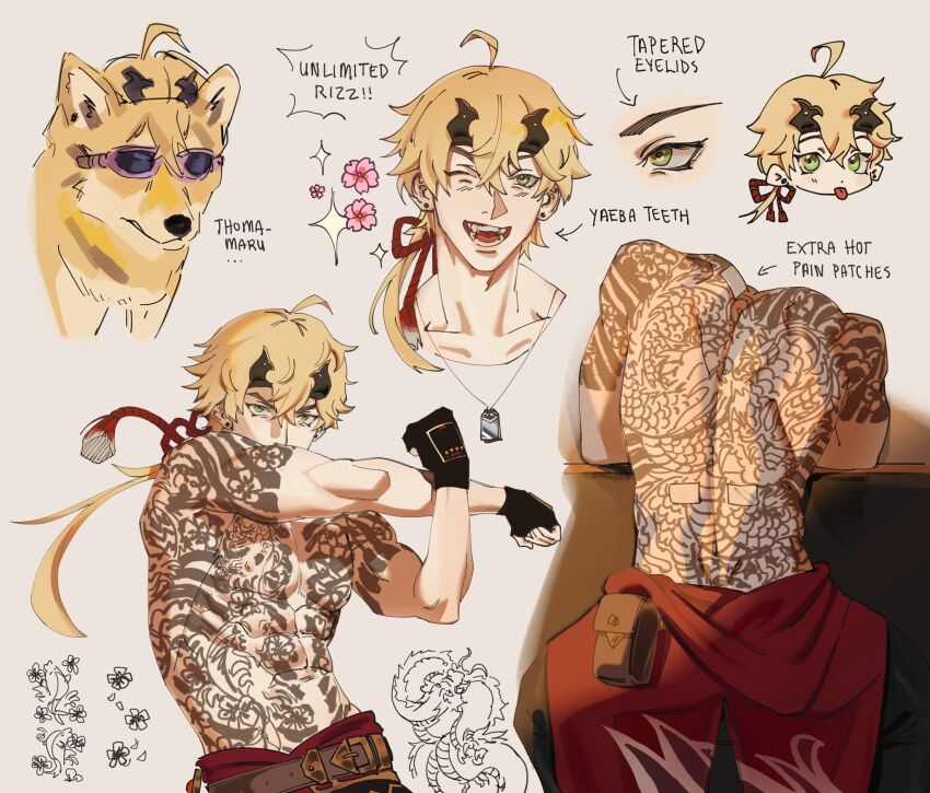 Thoma (Genshin Impact) Rule 34 Image