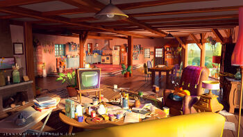 Absurdly Detailed Composition Rule 34 Image