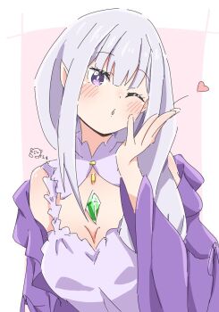 Emilia (Re:Zero) Rule 34 Image
