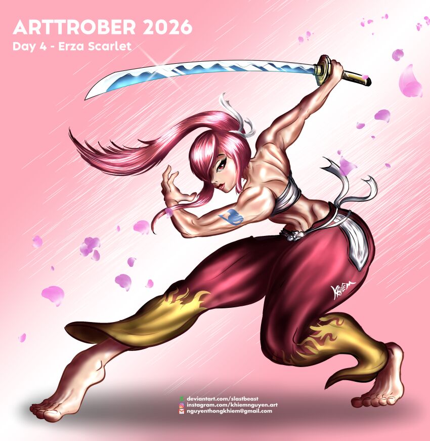 Erza Scarlet (Fairy Tail) Rule 34 Image