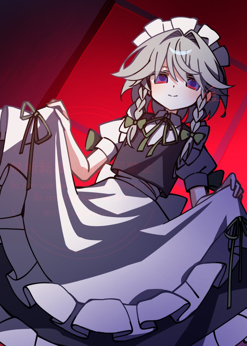 Izayoi Sakuya (Touhou) Rule 34 Image