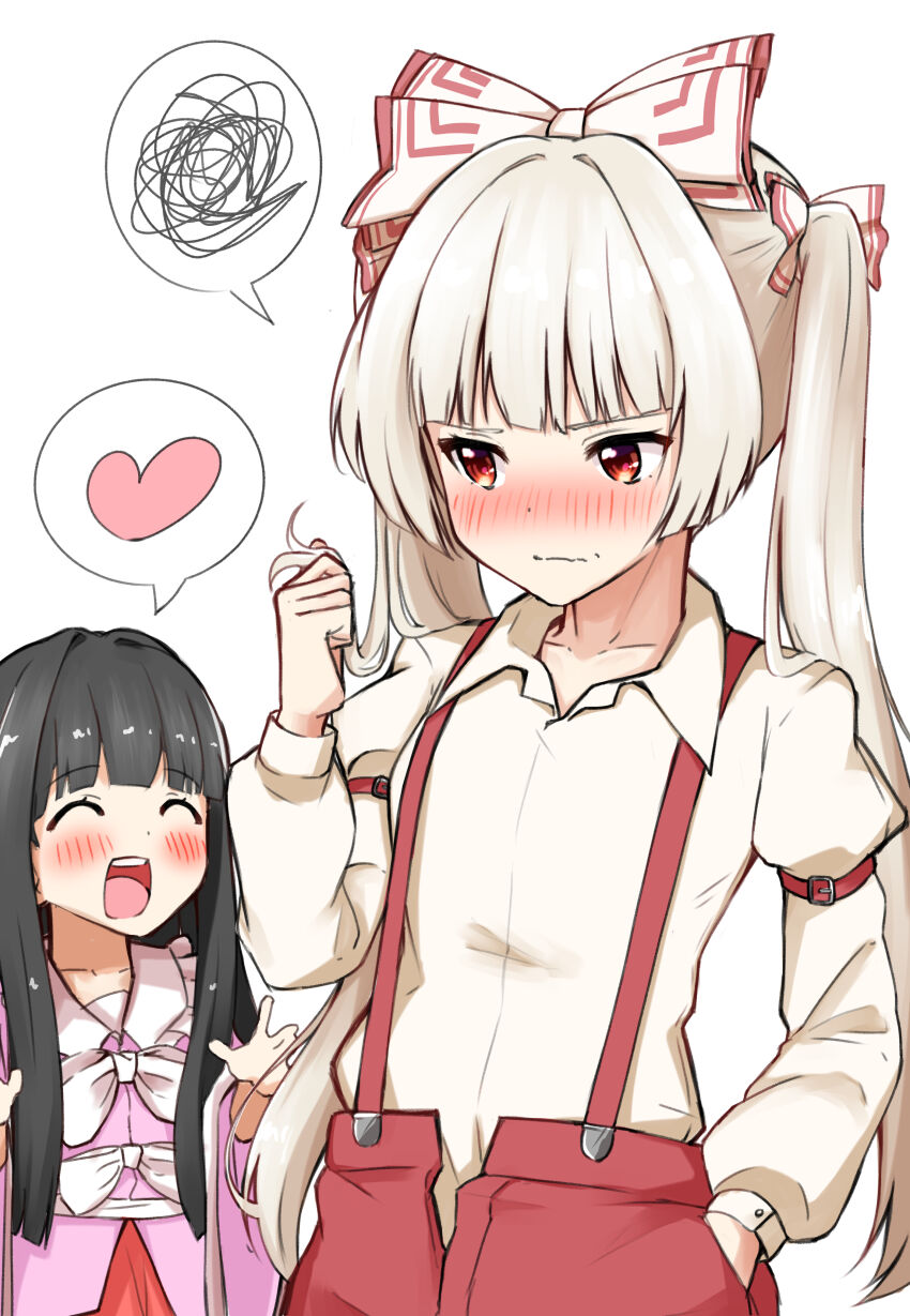 Fujiwara No Mokou (Touhou) Rule 34 Image