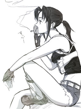 Revy (Black Lagoon) Rule 34 Image