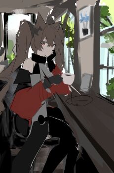 Angelina (Arknights) Rule 34 Image
