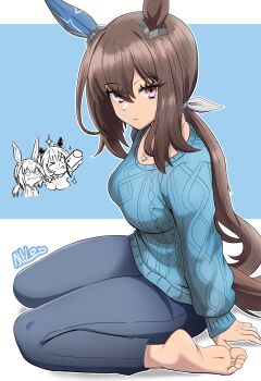 Admire Vega (Casual) (Umamusume) Rule 34 Image