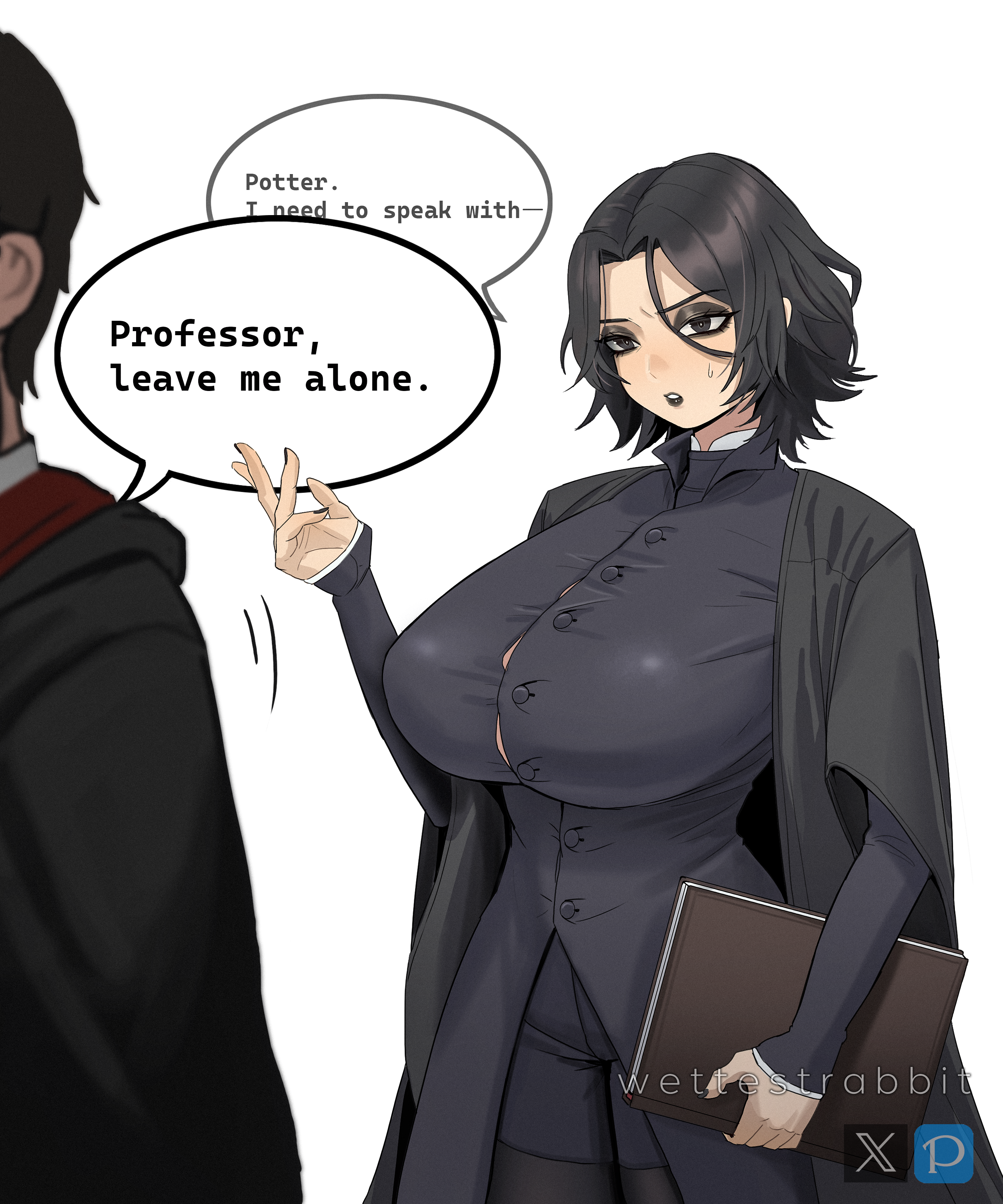 Severus Snape (Harry Potter) Rule 34 Image