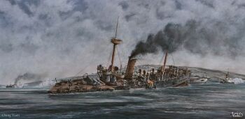 Chinese Cruiser Jingyuan (1886) Rule 34 Image