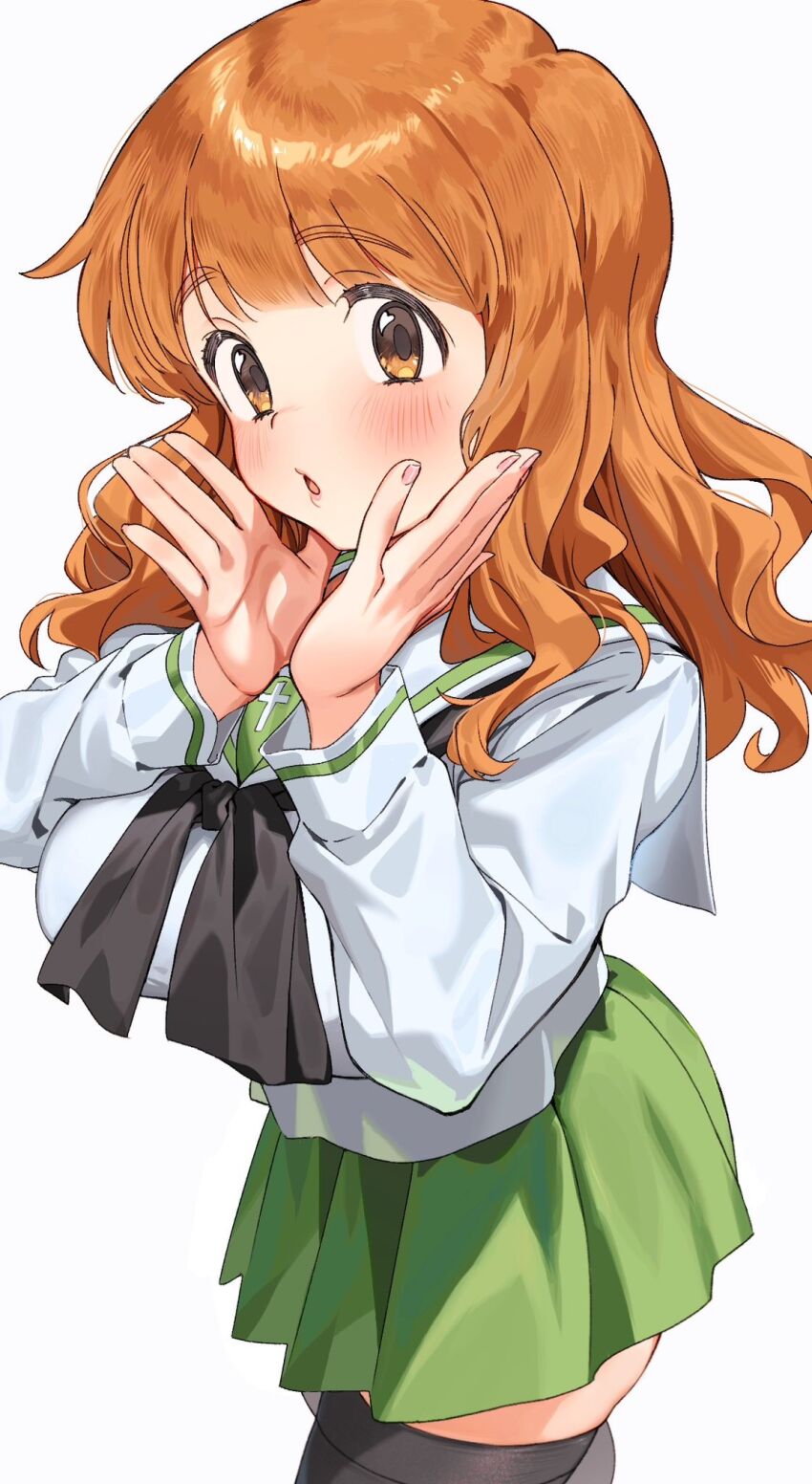 Takebe Saori (Girls Und Panzer) Rule 34 Image