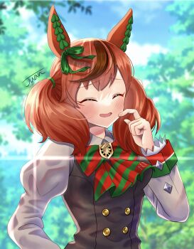 Nice Nature (Poinsettia Ribbon) (Umamusume) Rule 34 Image