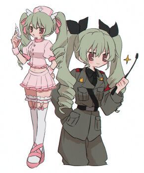 Anchovy (Girls Und Panzer) Rule 34 Image