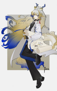 Dragon Bean (Arknights) Rule 34 Image