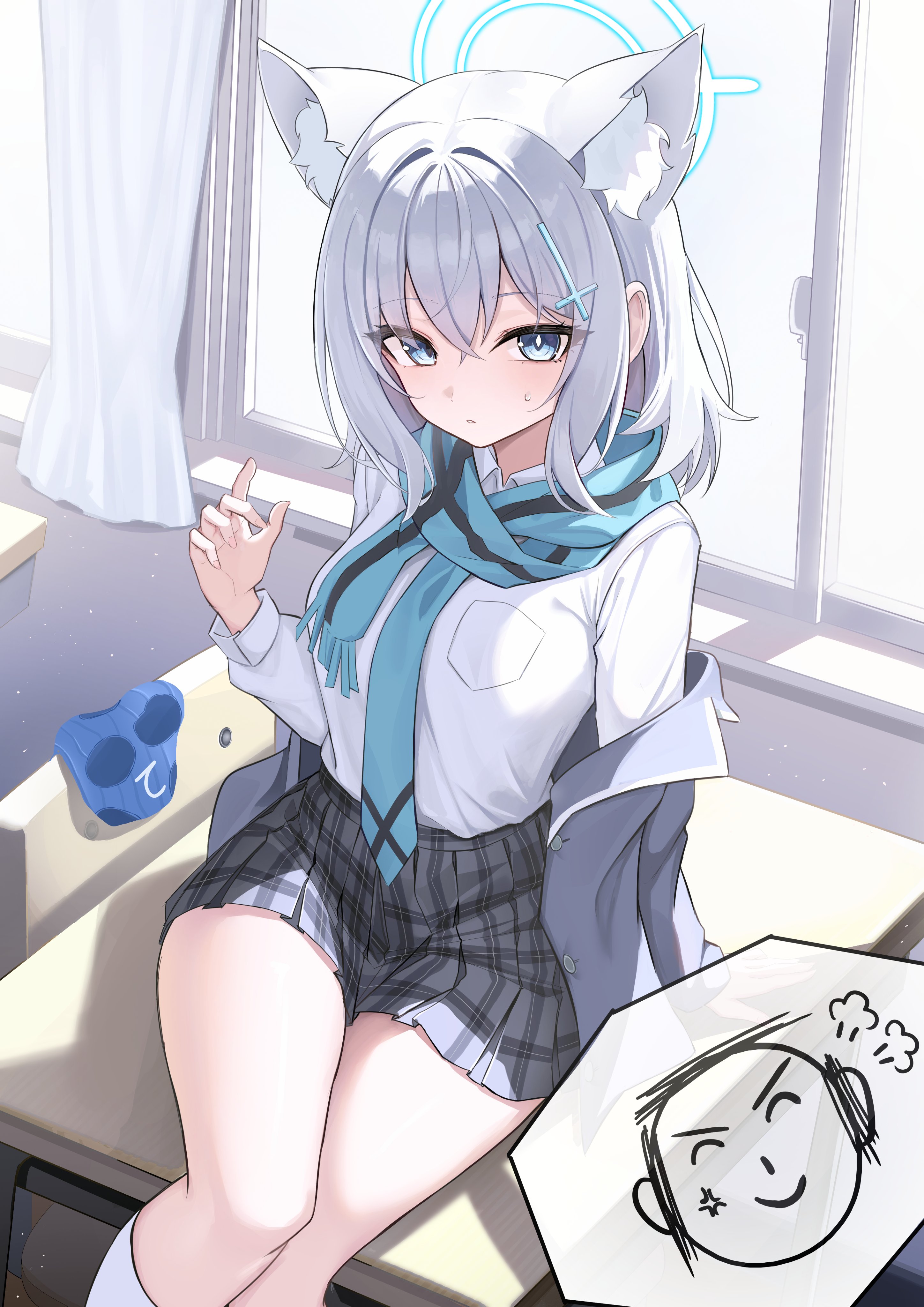 Doodle Sensei (Blue Archive) Rule 34 Image