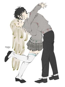 Genderswap (Mtf) Rule 34 Image