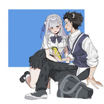 Emilia (Re:Zero) Rule 34 Image