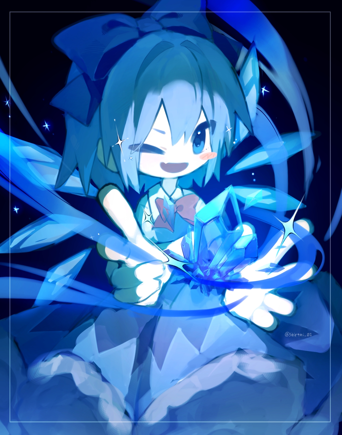 Cirno (Touhou) Rule 34 Image